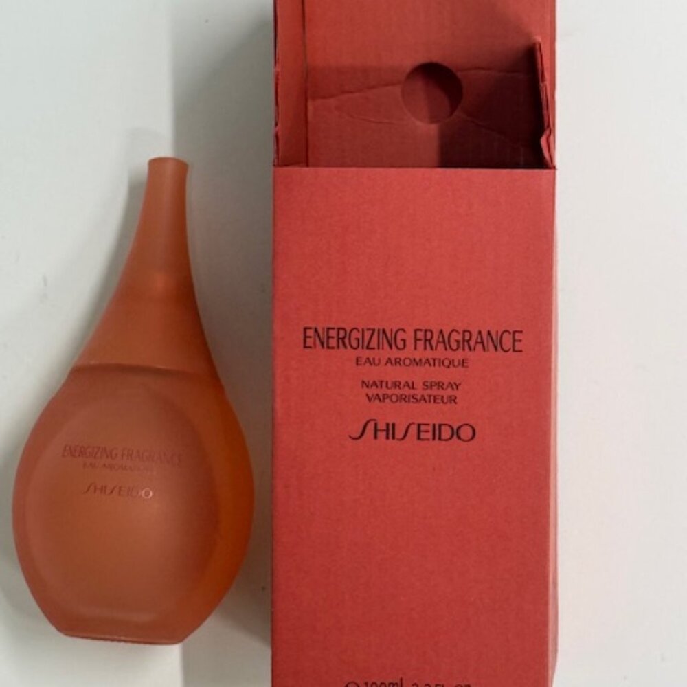 Vintage Collectible Shiseido Energizing Fragrance, Eau Aromatique Perfume, 3.3oz